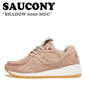 TbJj[ Xj[J[ SAUCONY Y fB[X SHADOW 6000 MOC VhE 6000 MOC SAND Th S70706-1 V[Y