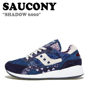 �T�b�J�j�[ �X�j�[�J�[ SAUCONY �����Y SHADOW 6000 �V���h�E 6000 PAISLEY �y�C�Y���[ S70724-1 �V���[�Y
