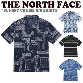 ノースフェイス 半袖シャツ THE NORTH FACE メンズ レディース SUNSET CRUISE S/S SHIRTS サンセット クルーズ ショートスリーブ シャツ 全4色 NH8SP16A/B/C/D ウェア 【中古】未使用品