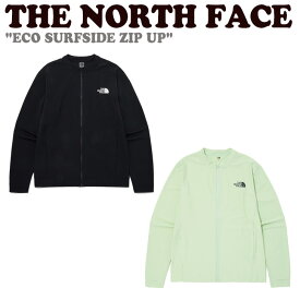 ノースフェイス ラッシュガード THE NORTH FACE メンズ ECO SURFSIDE ZIP UP エコ サーフサイズ ジップ アップ BLACK ブラック TEA ティー NJ5JP08J/K 水着 ウェア 【中古】未使用品