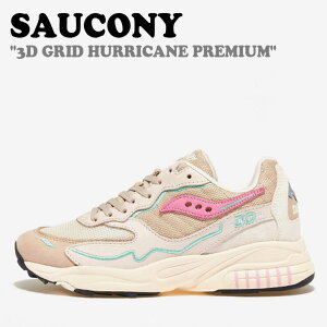 TbJj[ Xj[J[ SAUCONY Y fB[X 3D GRID HURRICANE PREMIUM 3D Obh nP[ v~A CREAM N[ PINK sN S70670-5 V[Y