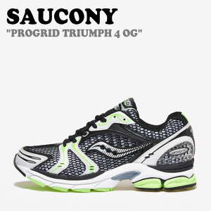 TbJj[ Xj[J[ SAUCONY Y PROGRID TRIUMPH 4 OG vObVu gCAt 4 OG BLACK ubN SILVER Vo[ S20845-05 V[Y