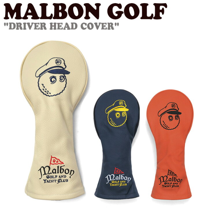 楽天市場】マルボンゴルフ ドライバーカバー MALBON GOLF メンズ 