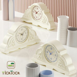eBbNgbN uv TickTock K̔X Glory Antique Noiseless Desktop Clock 1type O[[ AeB[N mCYX ㎞v 1^Cv SKY XJC GREY O[ BROWN uE 8633704061 ACC