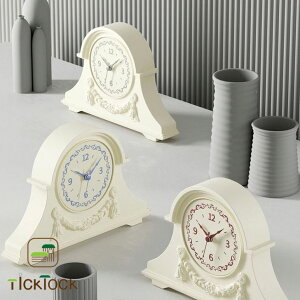 eBbNgbN uv TickTock K̔X Glory Antique Noiseless Desktop Clock 3type O[[ AeB[N mCYX ㎞v 3^Cv SKY XJC GREY O[ BROWN uE 8633773875 ACC