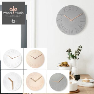 �E�b�h�X�^�W�I�A���v �|�����v ���K�̔��X WOOD STUDIO ALP CONCRETE ROMAN WOOD/GOLD CLOCK �R���N���[�g ���[�}�� �E�b�h �S�[���h �N���b�N �؍��C���e���A �؍��u�����h LIGHT ���C�g PEACH �s�[�` DARK �_