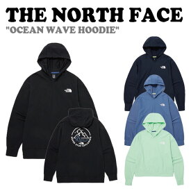 ノースフェイス ラッシュガード THE NORTH FACE メンズ レディース OCEAN WAVE HOODIE オーシャン ウェーブ フーディー BLACK ブラック NAVY ネイビー DUSK BLUE ダスクブルー MINT ミント NM5PP05A/B/C/D ウェア 【中古】未使用品