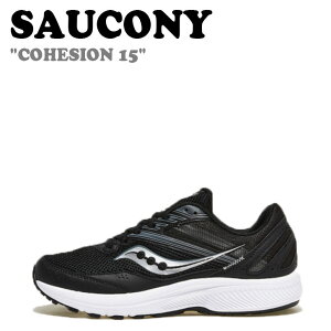 TbJj[ Xj[J[ SAUCONY Y COHESION 15 Rq[W BLACK ubN WHITE zCg S20702-05 V[Y