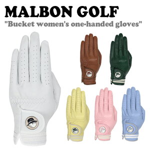 }{St U[O[u MALBON GOLF fB[X Bucket w's one-handed gloves oPbg E[} nh O[u WHITE zCg VIOLET oCIbg PINK sN LEMON YELLOW CG[ GREEN