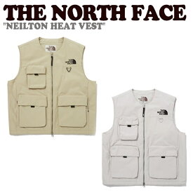 ノースフェイス 韓国 ベスト THE NORTH FACE メンズ レディース NEILTON HEAT VEST ニールトン ヒートベスト BEIGE ベージュ WHITE SAND ホワイト サンド NV3NP51J/K ウェア【中古】未使用品