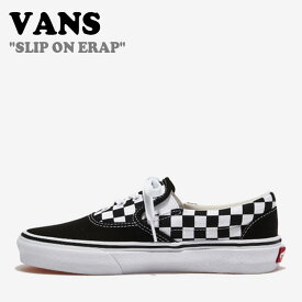 バンズ スニーカー VANS メンズ レディース SLIP ON ERAP スリップオン エレップ BLACK WHITE CHECKERBOARD ブラクラ ホワイト チェッカーボード V98CFERAP シューズ