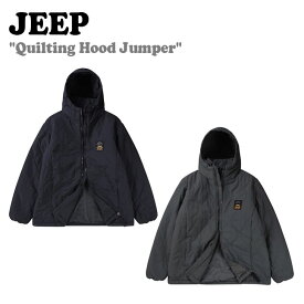 ジープ ジャケット Jeep メンズ レディース Quilting Hood Jumper キルティング フード ジャンパー BLACK ブラック KHAKI カーキ GL4JPU244BK/KH ウェア