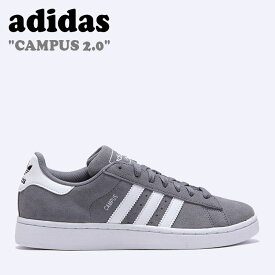 アディダス スニーカー adidas メンズ レディース CAMPUS 2.0 キャンパス2.0 GRAY グレー WHITE ホワイト ID9843 FLADDA2U09 シューズ【中古】未使用品