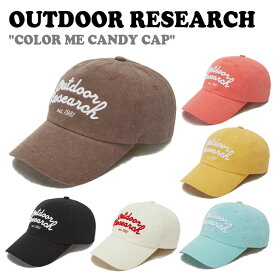 アウトドアリサーチ ボールキャップ OUTDOOR RESEARCH メンズ レディース COLOR ME CANDY CAP カラー ミー キャンデー キャップ BLACK ブラック BROWN ブラウン MINT ミント CORAL コーラル YELLOW イエロー CREAM クリーム UE3CP61A/B/C/D/E/F ACC