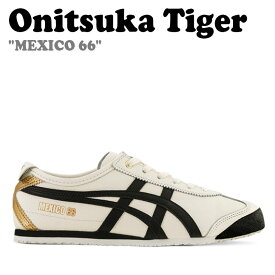 オニツカタイガー スニーカー Onitsuka Tiger メンズ レディース MEXICO 66 メキシコ メキシコ66 CREAM BLACK クリーム ブラック 1183B493-100 シューズ