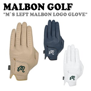 �}���{���S���t �O���[�u MALBON GOLF M`S LEFT MALBON LOGO GLOVE �����Y ���t�g �}���{�� ���S�O���[�u �S3�F M4141PGL11 ACC