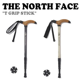 ノースフェイス トレッキングポール THE NORTH FACE メンズ レディース T GRIP STICK グリップ スティック BLACK ブラック LIGHT BEIGE ライトベージュ NA5SQ00A/B ACC 【中古】未使用品