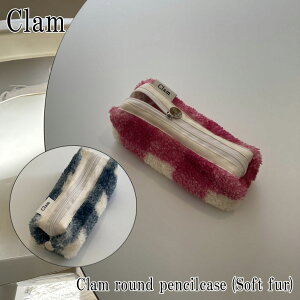 N yP[X Clam CeAG CLAM nhCh Round Pencilcase Soft Fur Eh yV P[X \tg t@[ Green Check O[`FbN Berry Cream Cheese x[N[`[Y M 