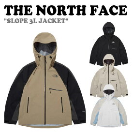 ノースフェイス ジャケット THE NORTH FACE メンズ レディース SLOPE 3L JACKET スロープ 3L ジャケット BLACK ブラック CREAM BEIGE クリームベージュ CHARCOAL GREY チャコールグレー ICE GRAY アイスグレー NJ2HQ02J/K/L/M ウェア 【中古】未使用品