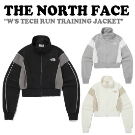 ノースフェイス ジャケット THE NORTH FACE レディース W'S TECH RUN TRAINING JACKET テック ラン トレーニングジャケット BLACK ブラック CREAM クリーム MELANGE GREY メランジグレー WHITE LABEL ホワイトラベル NJ5JQ30J/K/L ウェア 【中古】未使用品