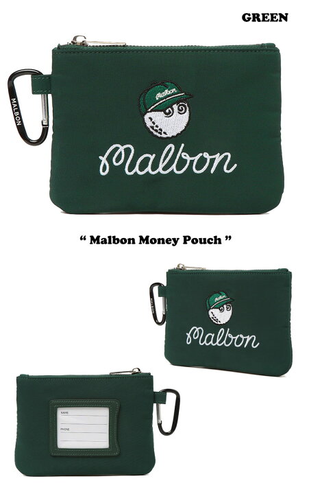 楽天市場】マルボン ゴルフ ポーチ MALBON GOLF Malbon Money Pouch 