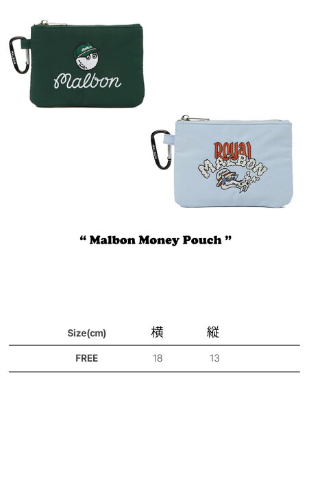 楽天市場】マルボン ゴルフ ポーチ MALBON GOLF Malbon Money Pouch 