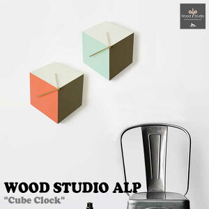 EbhX^WIAv |v K̔X WOOD STUDIO ALP CUBE CLOCK L[u NbN ORANGE IW MINT ~g PINK sN ؍CeA ؍uh ACC