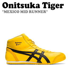 IjcJ^CK[ Xj[J[ Onitsuka Tiger Y fB[Y MEXICO MID RUNNER LVR ~bh i[ YELLOW CG[ BLACK ubN 1183B577-751 V[Y