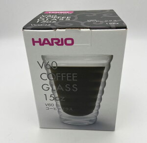 yϔMKX HOK ۉ ۗzHARIO (nI) V60 R[q[ OX 15oz VCG-15 450ml _uEH[OX
