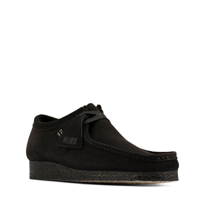楽天市場】クラークス ワラビー Clarks Wallabee -Black Suede 