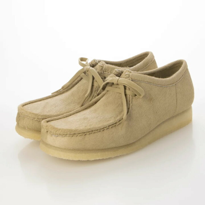 楽天市場】クラークス ワラビー メープルヘアオン Clarks Wallabee  