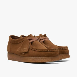N[NX r[ Clarks Wallabee. Cola Suede