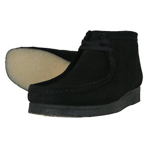 N[NX r[ u[c Clarks Wallabee Boot -Black Suede