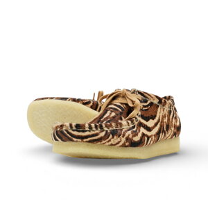 �N���[�N�X Clarks Wallabee Tiger Print