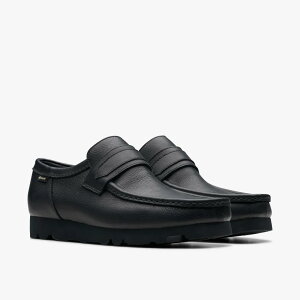 N[NX [t@[SAebNX Clarks WallaLoaferGTX Black Leather 26178185