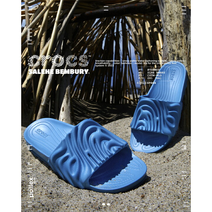 楽天市場】クロックス サレへ ベンバリー X ザ パレックス スライド 