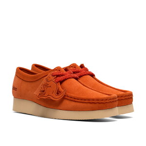 �N���[�N�X Clarks Wallabee. 2604 Orange Suede