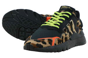 yUPTOWN Deluxe EXCLUSIVEz AfB_X iCg WK[ Abv^E adidas NITE JOGGER UPTOWN CORE BLACK/CORE BLACK/SOLAR YELLOW/LEOPARD