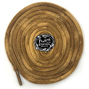 �t�H�b�N�X�g���b�g ���j�t�H�[�� �t�H�b�N�X SB ���[�X 130�Z���` Foxtrot Uniform FOX-SB LACE 130cm MOCHA POLY-FADESB-MOC-130