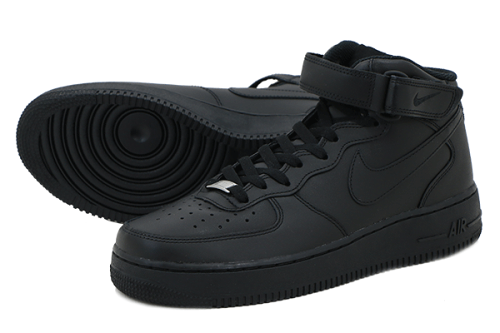 【メーカーお取り寄せ商品】NIKEAIRFORCE1MIDナイキエアフォース1ミッド【315122-001】【315122-111】BLACK/BLACK