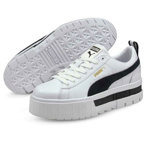 v[} CY U[ EBY PUMA MAYZE LTH WNS PUMA WHITE/PUMA BLACK yfB[X Xj[J[z