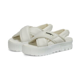 【2023 SALE】【FINAL SALE】プーマ メイズ サンダル ウィメンズ PUMA MAYZE SANDAL WNS 384829-04 MARSHMALLOW-PUMA BLACK レディース サンダル