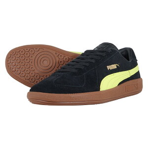 v[} A[~[g[i[ XEF[h PUMA ARMY TRAINER SUEDE PUMA Black-Olive Oil