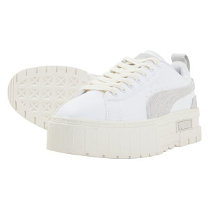 v[} CY Xtebh EBY PUMA MAYZE THRIFTED WNS PUMA WHITEyfB[X Xj[J[z