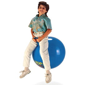 ホッピングボール ホップ 65cm 青(ギムニク) ホップボール ジャンピングボール バランスボール GYMNIC おもちゃ 玩具 遊具 屋内遊具 子供 キッズ向け 教育 体育 ゲーム エクササイズ ボール ヨガ ピラティス(パシフィックサプライ)