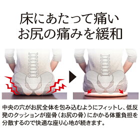 椅子用/低反発クッション/チェアパット【痔】【座布団】【産後】【痔】