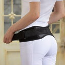 産後 骨盤ベルト 骨盤矯正 腰痛 女性 【骨盤ベルト パワフルフィット magicoLabo】中山式産業 骨盤矯正ベルト 滑車 骨盤 ベルト メッシュ 引き締め 仙骨 強力 骨盤サポーター 腰ベルト スポーツ 薄手 サポーター 薄型 【骨盤 矯正】