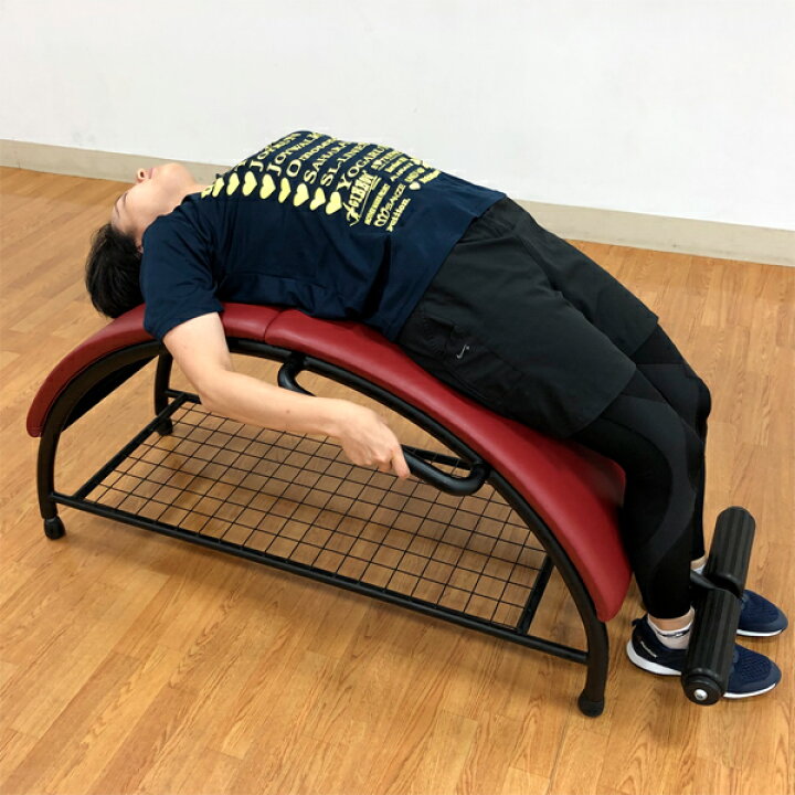 楽天市場】健康器具 背中 伸ばし ロールベンチ・プラス TE-101A【受注 