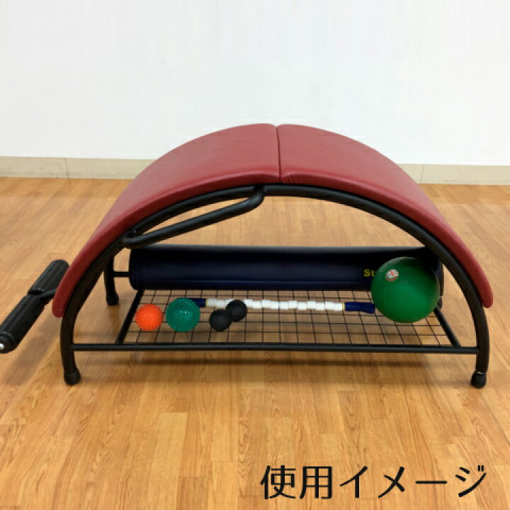 楽天市場】健康器具 背中 伸ばし ロールベンチ・プラス TE-101A【受注 