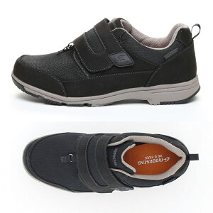 SPLT M194 男性用 ムーンスター 防水 防滑 シューズ メンズ 男性 スニーカー ウォーキングシューズ 4E ワイド 軽量 雨の日 靴 雨靴 通勤 自転車 脱ぎ履きが簡単 シンプル デザイン